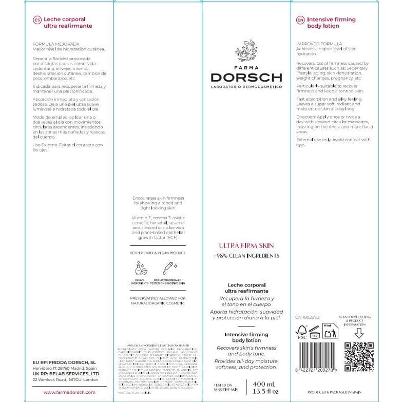 Farma Dorsch Crema Corporal Ultra Reafirmante 400ml