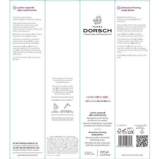 Farma Dorsch Crema Corporal Ultra Reafirmante 400ml
