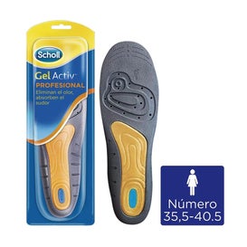 Scholl Gel Activ Profesional Mujer 1par