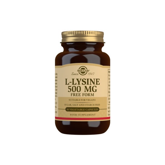 Solgar L-Lisina 500mg 50caps