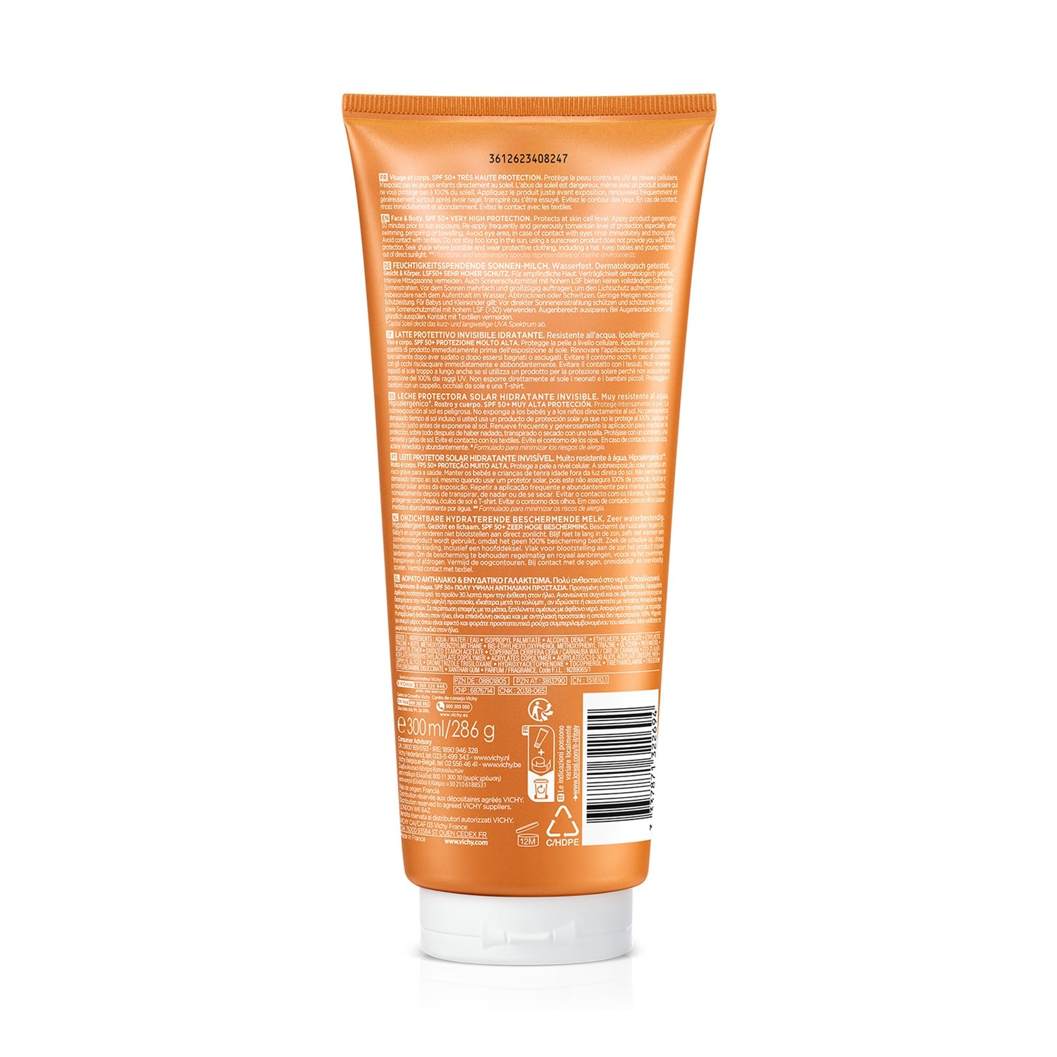 Vichy Capital Soleil Leche Protectora Hidratante SPF50+ 300ml