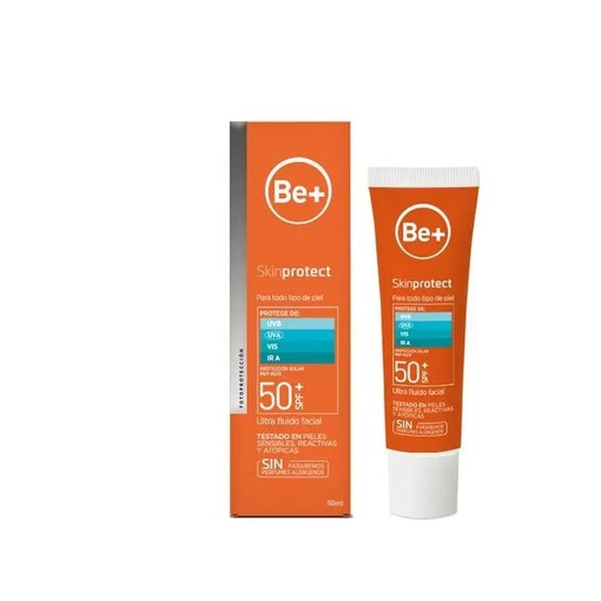 Be+ Skin Protect Ultra Fluido Facial SPF50+ 50ml