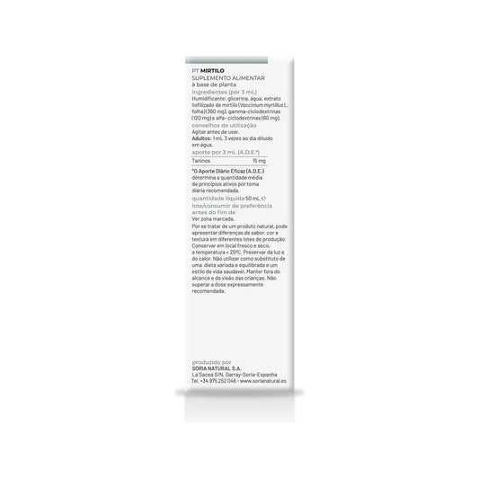 Soria Natural Arándano Extracto 50ml