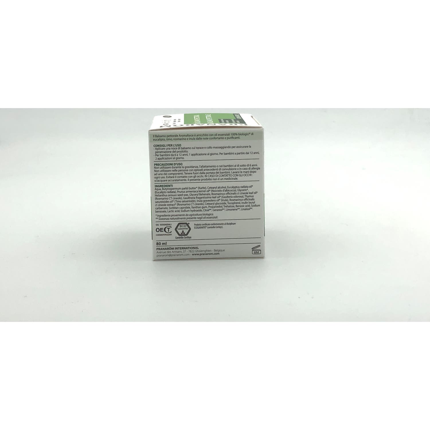 Pranarôm Aromaforce Bálsamo Pectoral BIO 80ml
