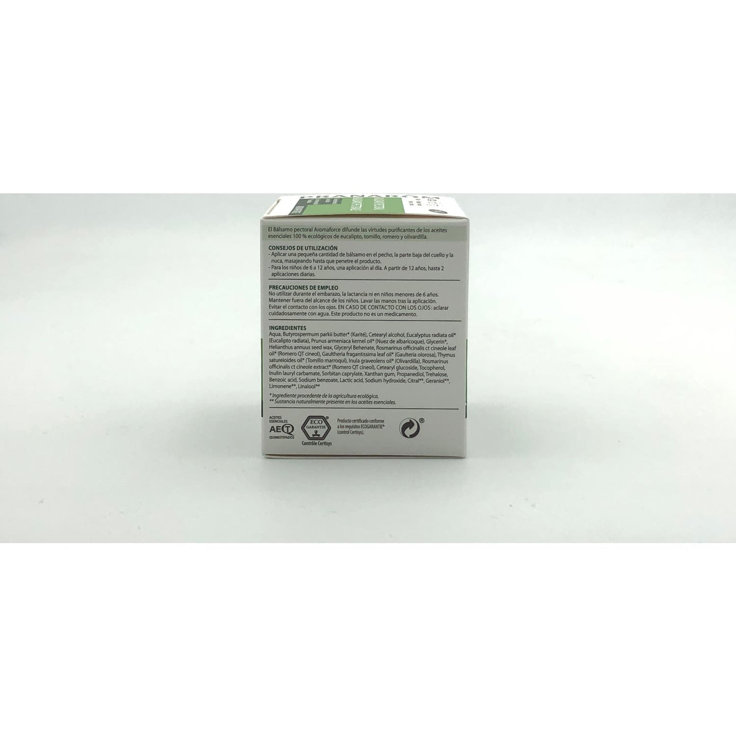 Pranarôm Aromaforce Bálsamo Pectoral BIO 80ml
