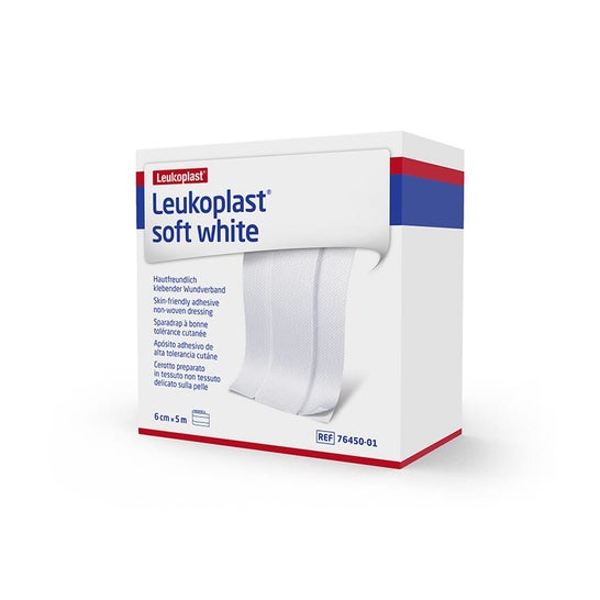 Leukoplast Venda Blanca Suave 6cm x 5m