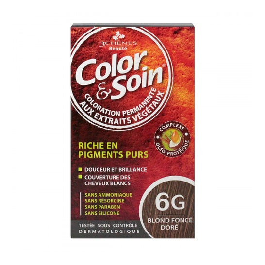 Les 3 Chenes Color/Soin Blond Fonce Dore 6G