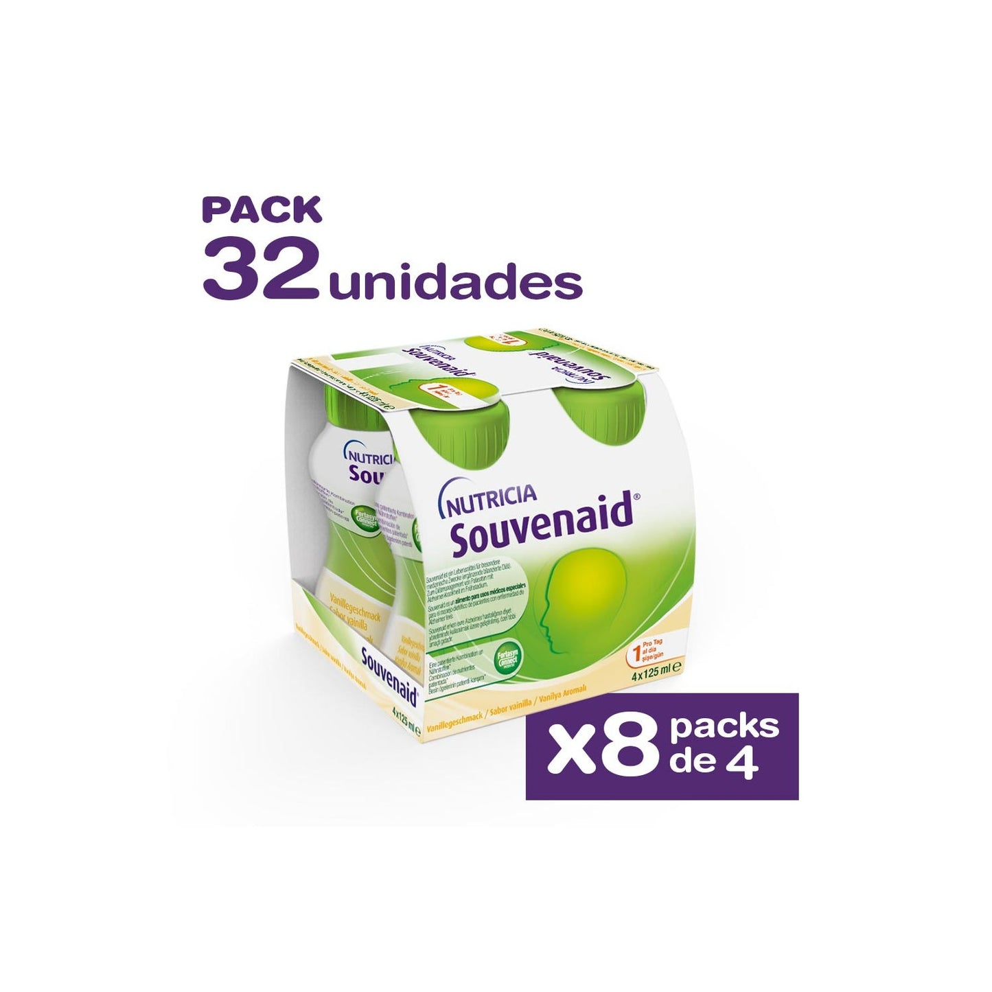 Souvenaid Vainilla 32x125ml