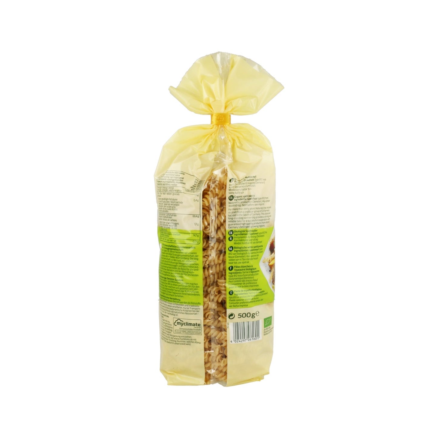 Naturata Espirales de Espelta Blanca 500g