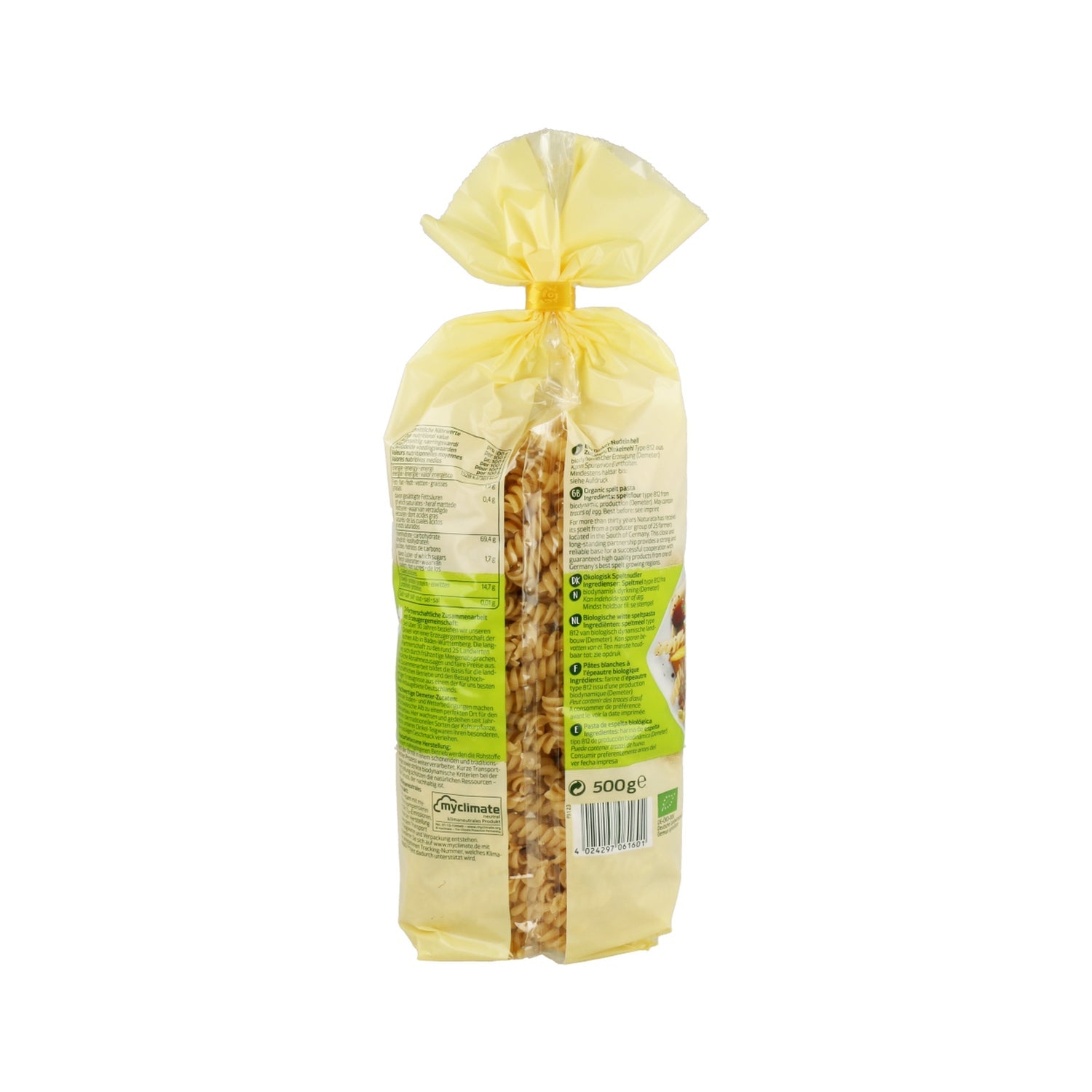 Naturata Espirales de Espelta Blanca 500g