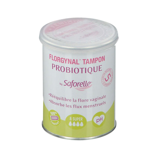 Saforelle Florgynal Buffer Probiotic Super 8 almohadillas