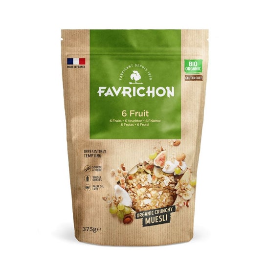 Joseph Favrichon Crunchy Muesli 6 Frutas 375 g