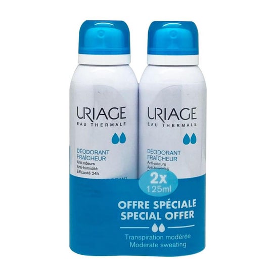 Uriage Desodorante Spray Fress 2x125 ml