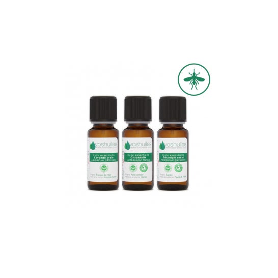 Voshuiles Kit de Insectos 3 Aceites Esenciales