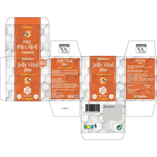 Ynsadiet Jelly Vital Plus 20 ampollas