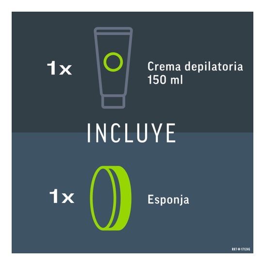 Veet Men Total Pro Crema Depilatoria de Ducha Piel Normal 150 ml