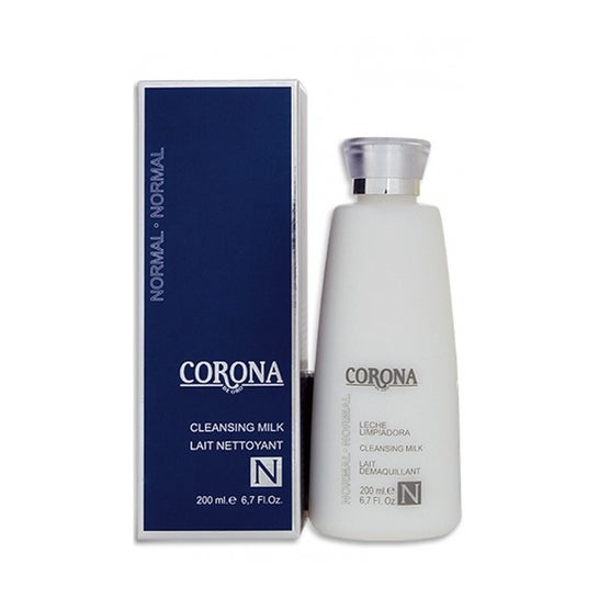 Corona De Oro Leche Limpiadora Facial Piel Normal 200ml