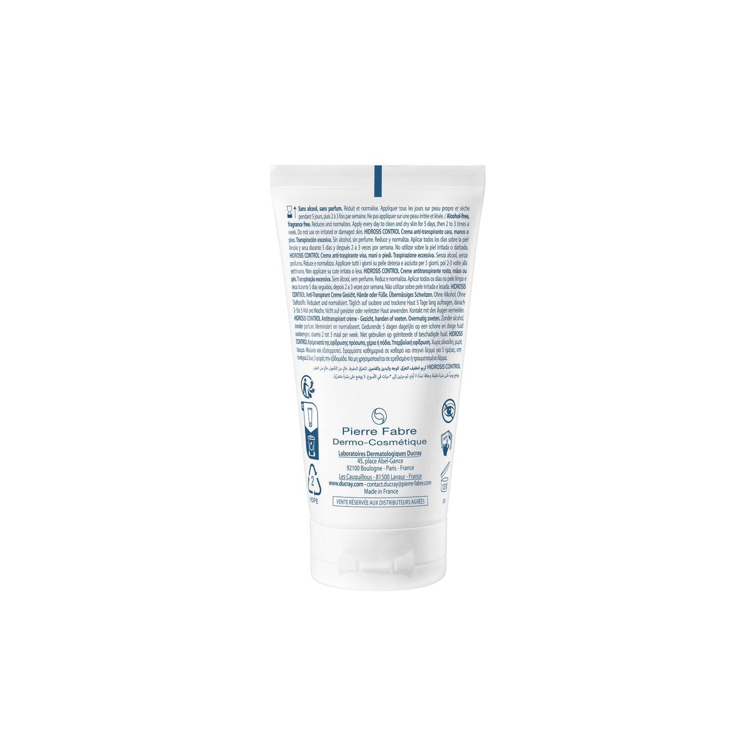 Ducray Hidrosis Control Crema Anti-Transpirante 50ml