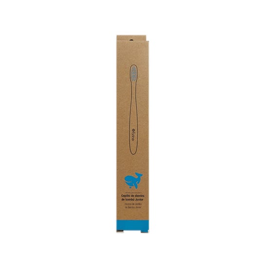 Farline Cepillo de Dientes Bambú Junior Azul 1ud