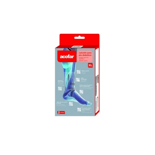 Acofar Calcetin Pie Diabetico Talla Xl