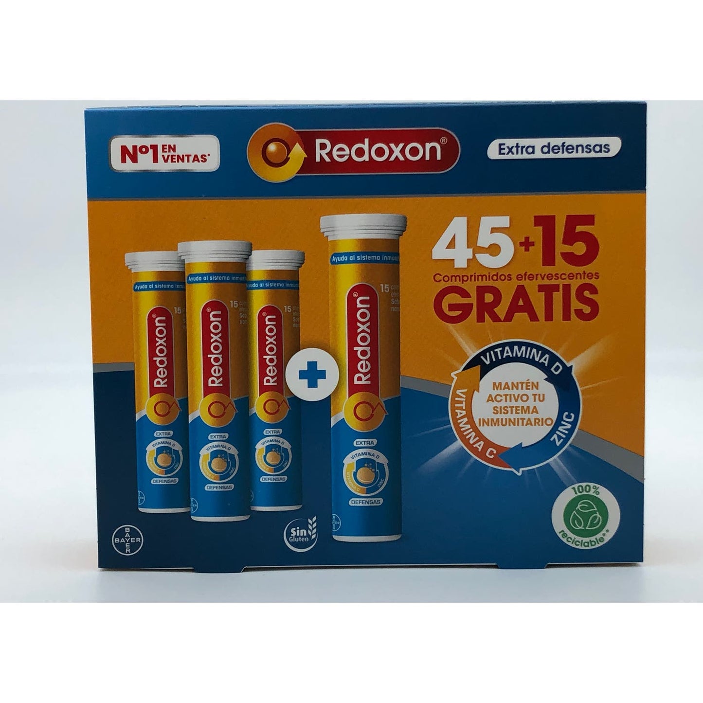 Redoxon Extra Defensas 45 + 15comp