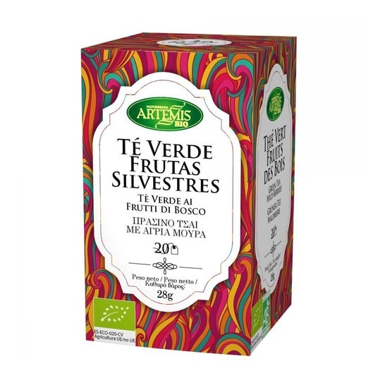 Artemis Té Verde con Frutas Silvestres 20uds