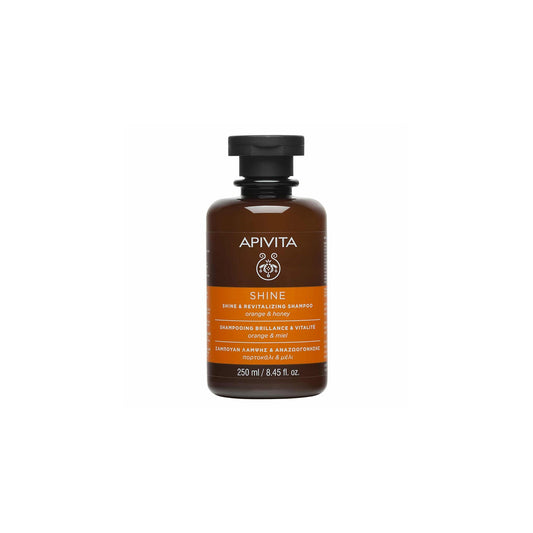 Apivita Champu Brillo y Vitalidad con Naranja y Miel 250 ml