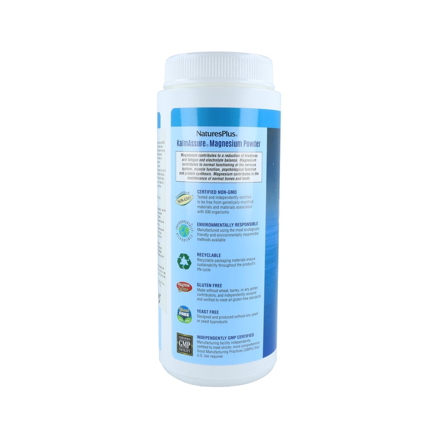 NaturesPlus Kalmassure Magnesio Polvo 504g