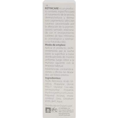 Retincare Hiperpigmentaciones Xerosis Foto/Crono Envejecimiento 30ml