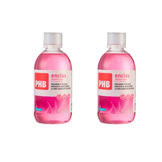 Phb Encías Enjuague Bucal 2X500ml