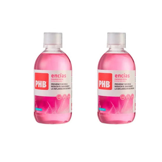 Phb Encías Enjuague Bucal 2X500ml
