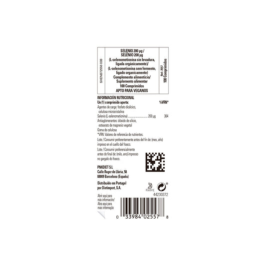 Solgar Selenio 200mcg 100comp