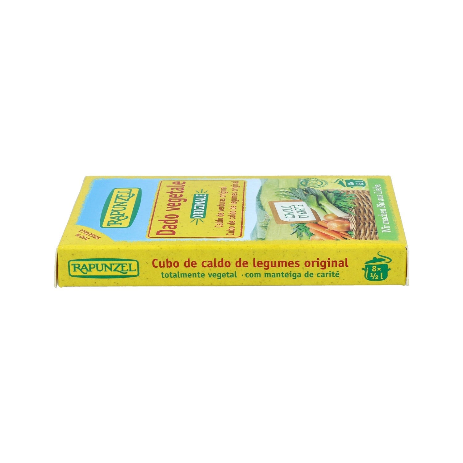 Rapunzel Caldo de Verduras Cubitos Bio 8uds