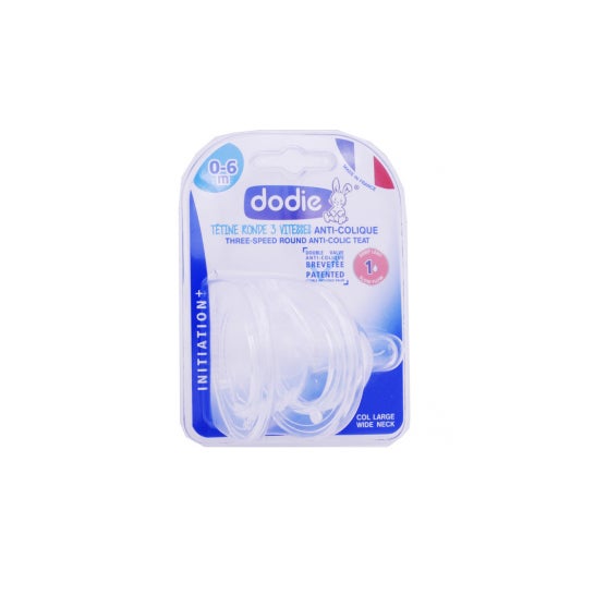 Dodie Initiation+ Tetinas Flujo Lento 2uds