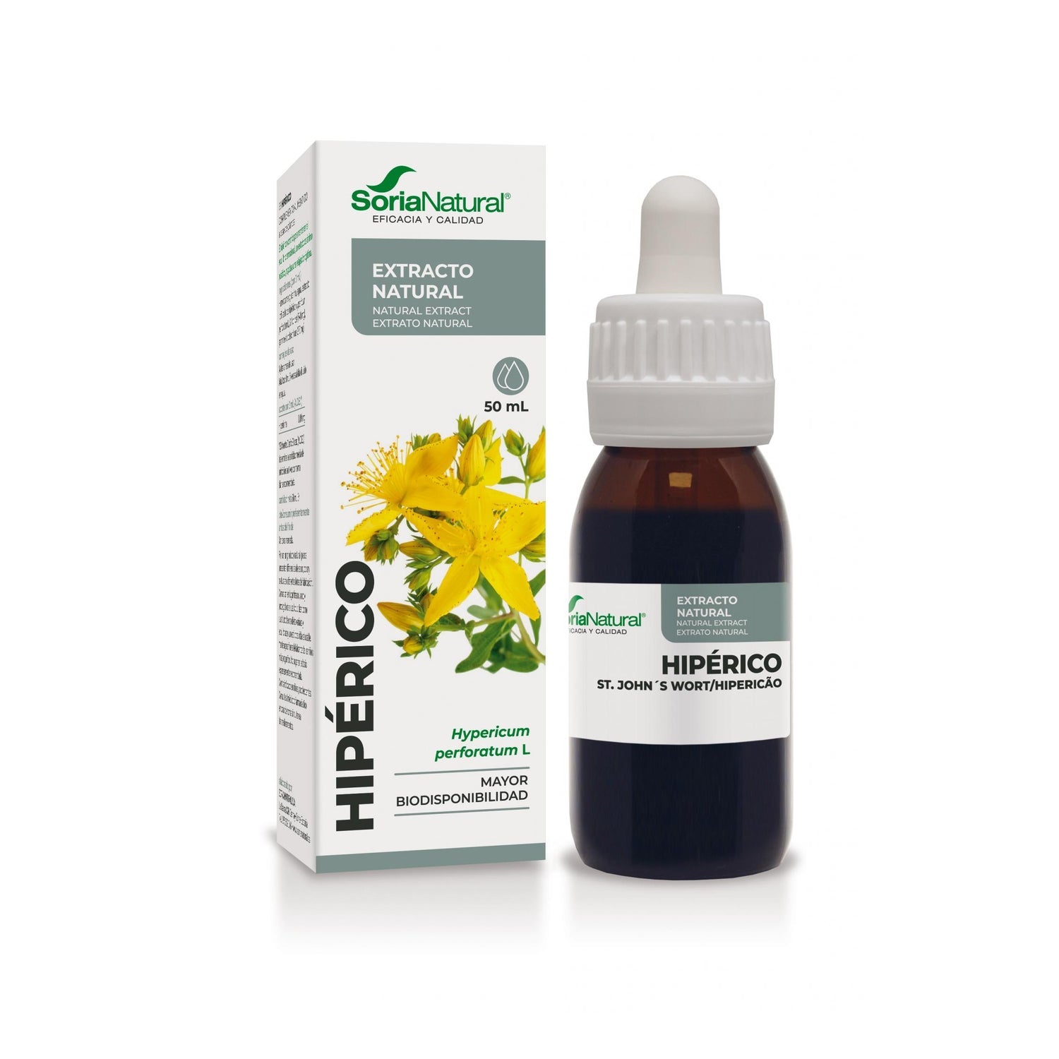 Extracto Hiperico Xxi 50ml Soria Natural