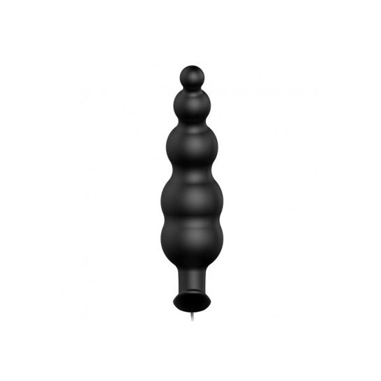 Pretty Love Plug Anal Silicona Estimulacion Extra12 Modos Vibracion Negro 1ud