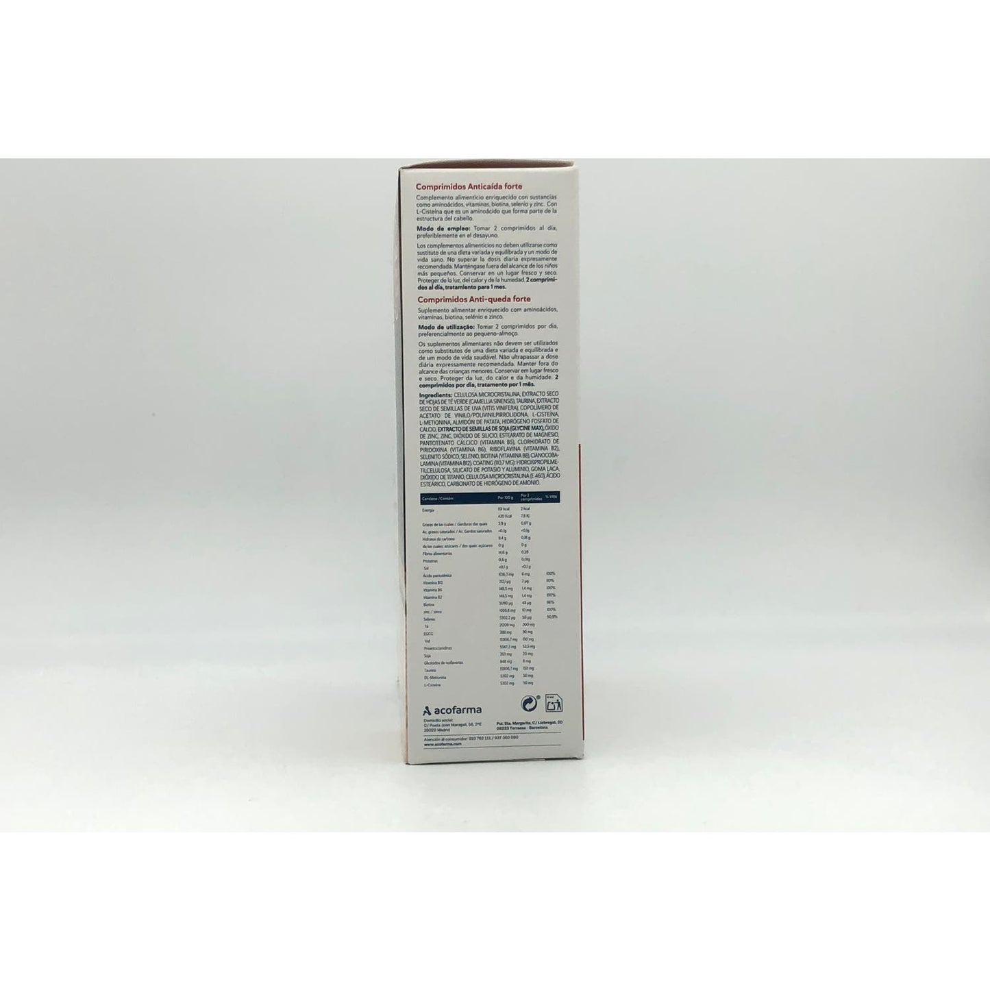 Acofarma Nesira Pack Tratamiento Anticaída Forte 60comp + Champú 400ml