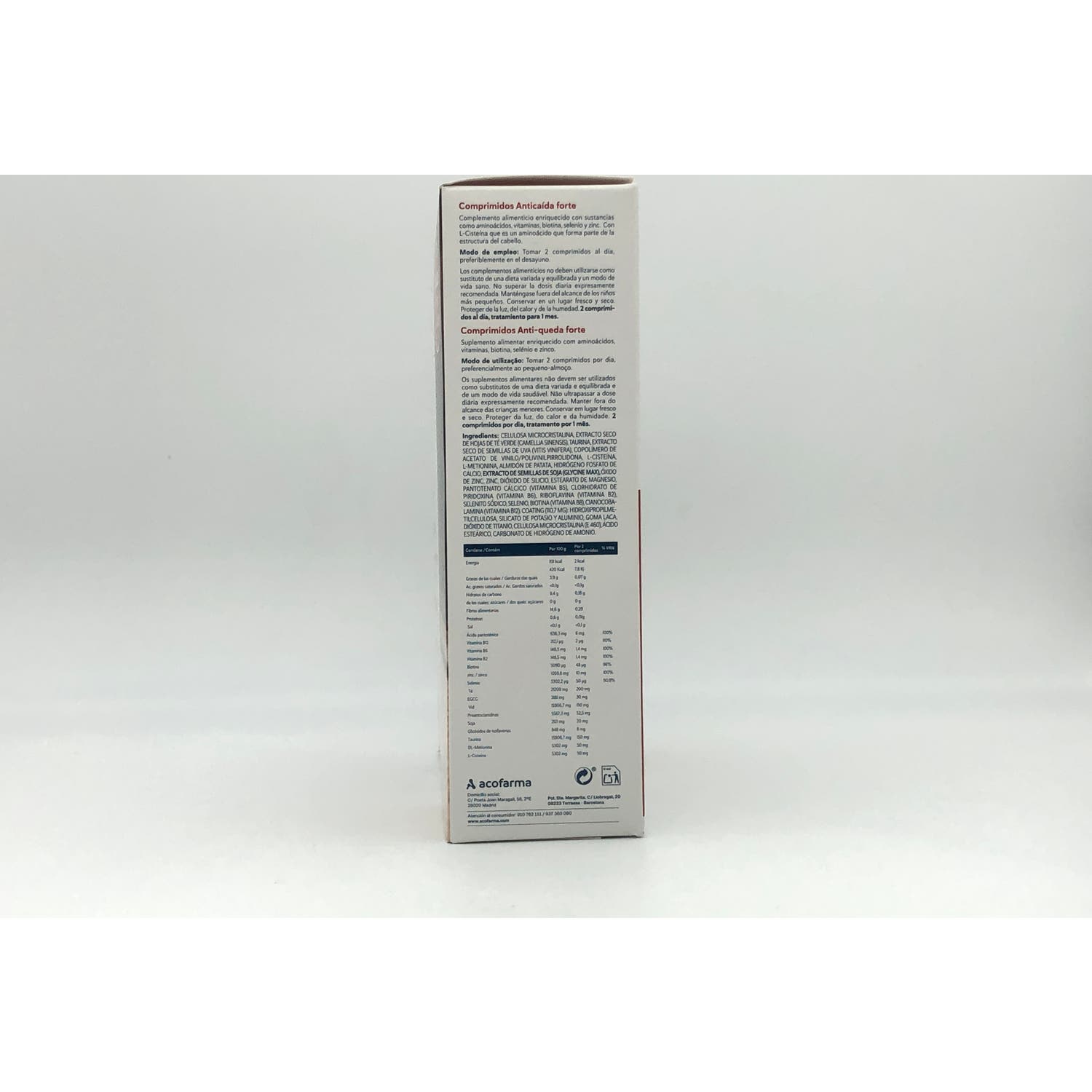 Acofarma Nesira Pack Tratamiento Anticaída Forte 60comp + Champú 400ml