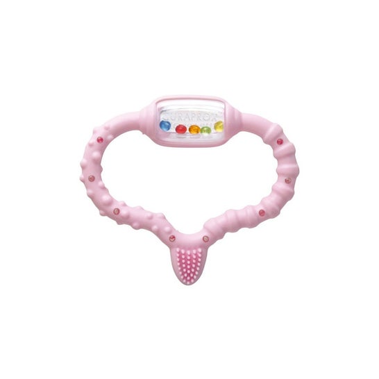 Curaprox Baby Anillo de Dentición Rosado 1 ud