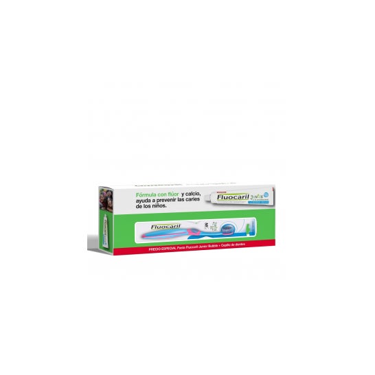 Fluocaril Pack Junior Pasta + Cepillo
