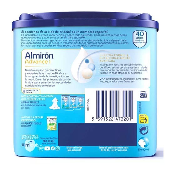 Almirón Advance 1 Leche de Inicio 400gr