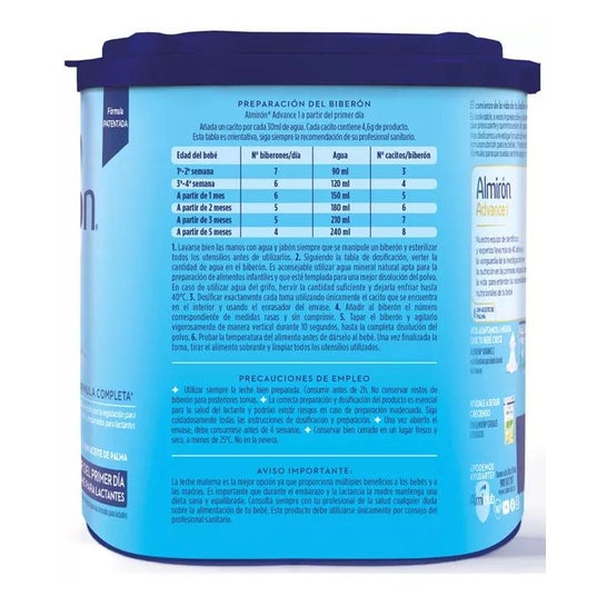 Almirón Advance 1 Leche de Inicio 400gr