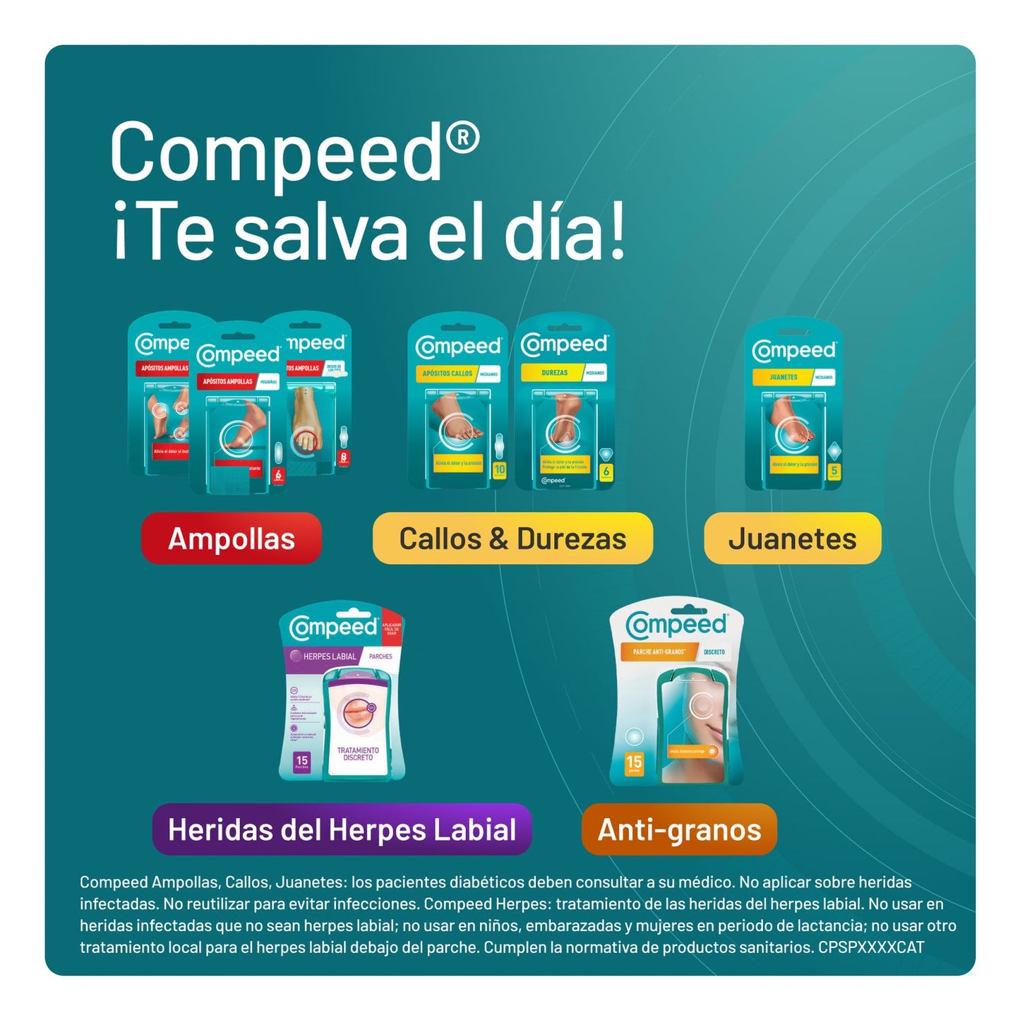 Compeed Ampollas Surtido 5uds