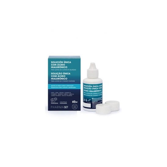 Pharmaset Solución Única Viaje 60ml+ Portalentes