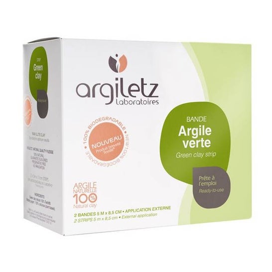 Argiletz Tiras de Arcilla Verde 2 uds