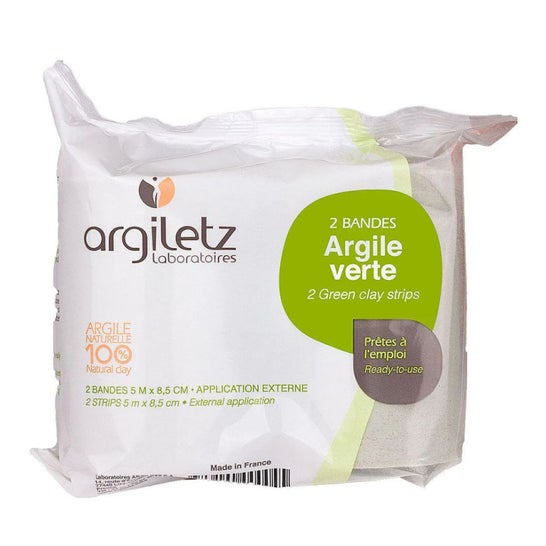 Argiletz Banda Textil de Arcilla Verde 2 Bandas