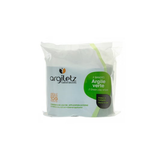 Argiletz Banda Textil de Arcilla Verde 2 Bandas
