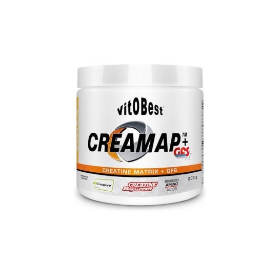 Suplemento Alimenticio CREAMAP+ GFS Aminos Naranja 200g
