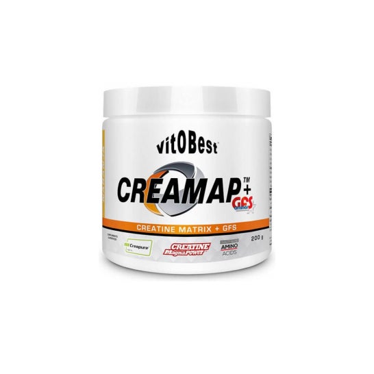 Suplemento Alimenticio CREAMAP+ GFS Aminos Naranja 200g