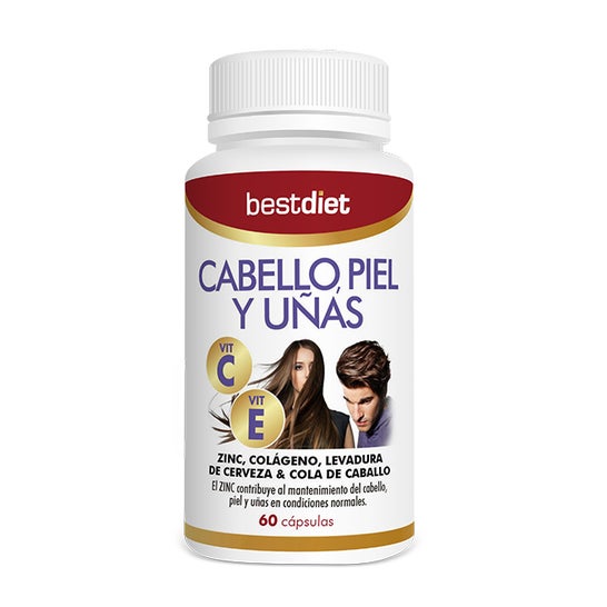 Best Diet Cabello Piel y Uñas 60caps